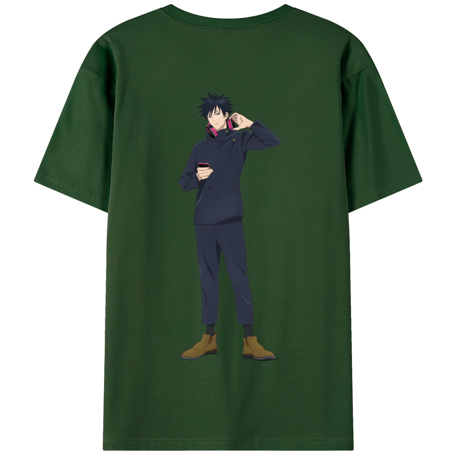 （画像用） 呪術廻戦 Jujutsu Kaisen 綿100％半袖Tシャツ（背面プリント）